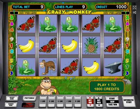 Игровой автомат Crazy Monkey от Igrosoft